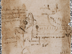 Códice Atlántico, ca.1487-90, Biblioteca Ambrosiana, Milán